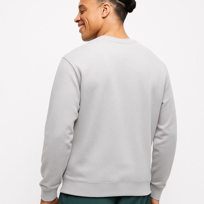 Grey Plain Sweatshirt