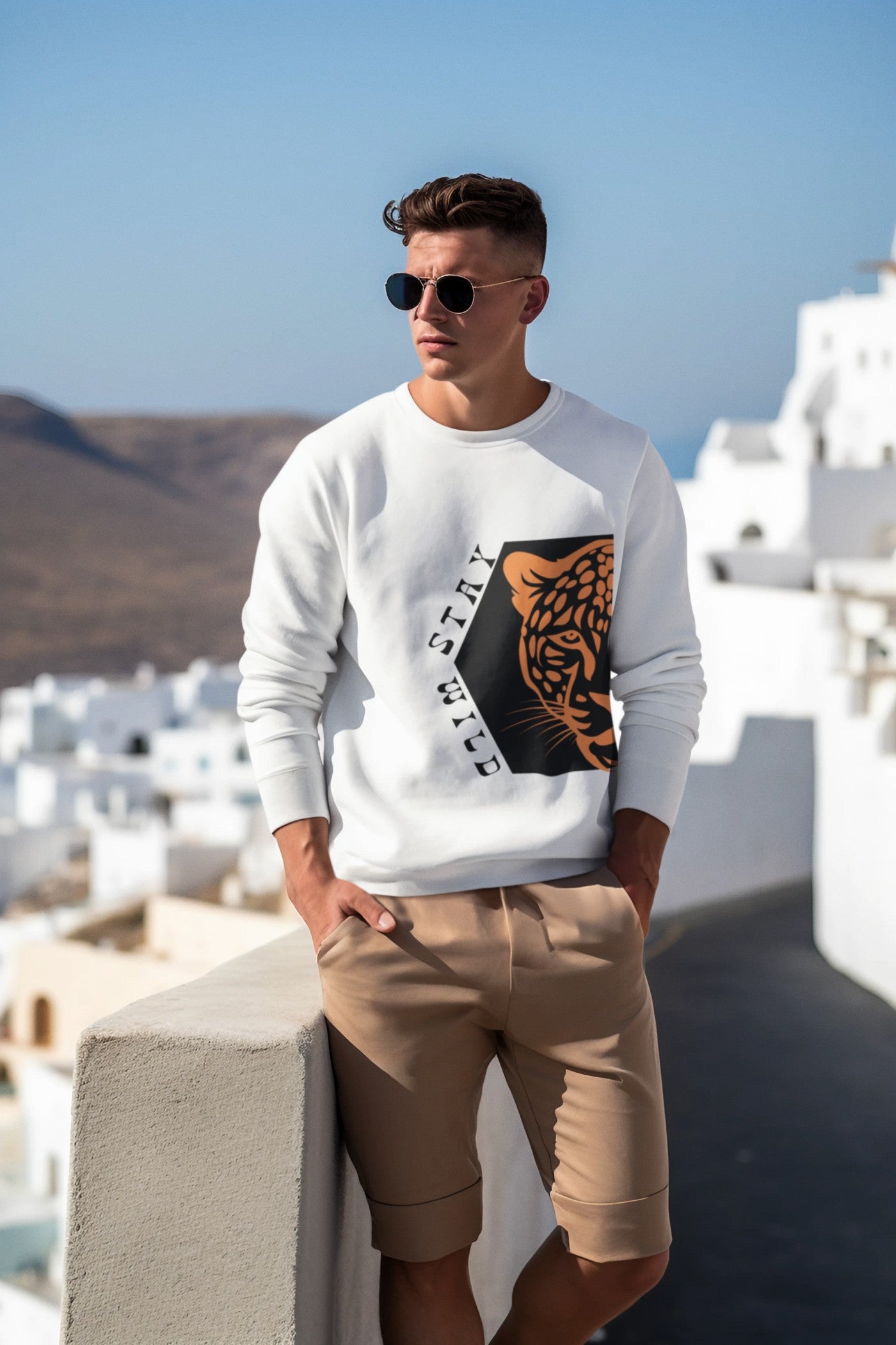 sweatshirt mockup of an ai created man wearing an old money style outfit m39414 sweatshirt mockup of an ai created man wearing an old money style outfit m39414